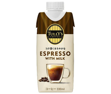 Itoen Tully's Espresso 330ml paper pack x 12 bottles 