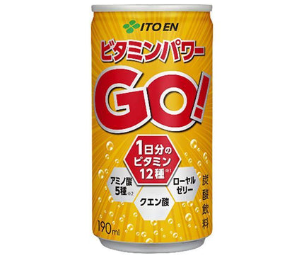 Itoen Vitamin Power GO 190ml can x 30 cans 