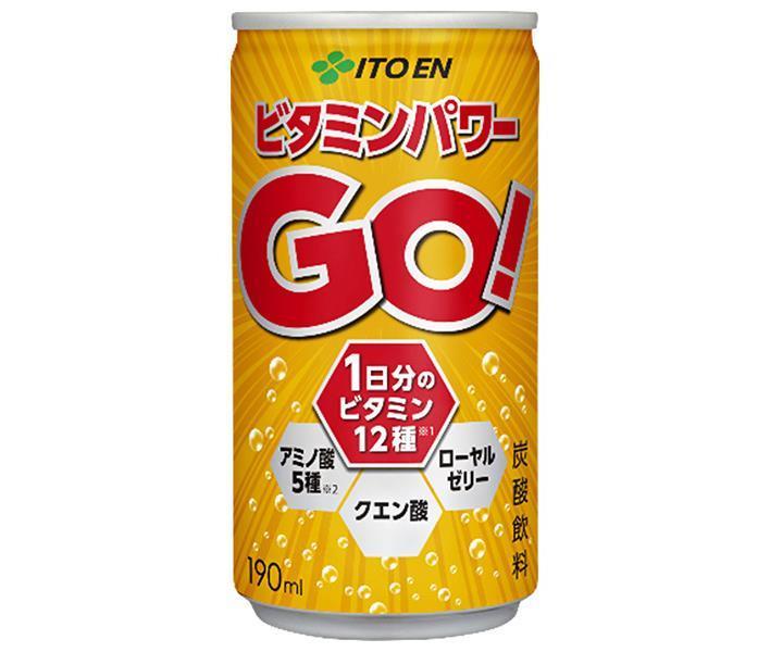 伊藤園 ビタミンパワーGO(ゴー) 190ml缶×30本入【日本出荷】