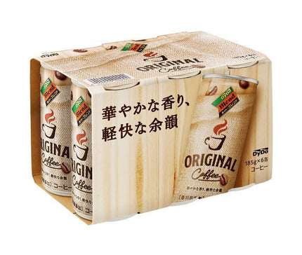 ダイドー ブレンドコーヒーオリジナル(6缶パック) 185g缶×30(6×5)本入