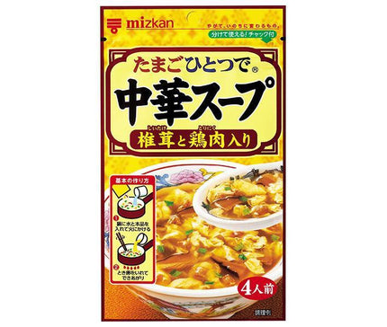 Soupe chinoise Mitsukan aux champignons shiitake et poulet 35g x 20 (10 x 2) sachets 