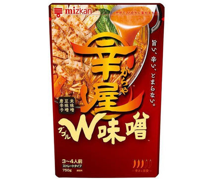 Mitsukan Kariya W Soupe Miso Nabe droite 750 g x 12 sachets 