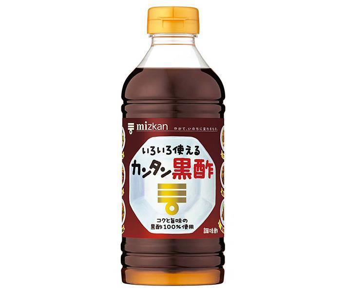 Mitsukan Easy Black Vinegar 500ml PET Bottle x 12 