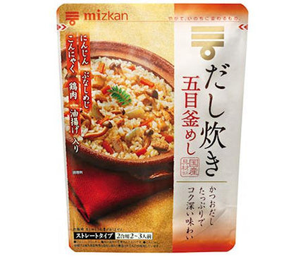 Mitsukan Dashi-cooked Gomoku Kamameshi 550g x 12 bags 