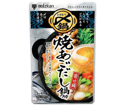 ミツカン 焼あごだし鍋つゆ ストレ－ト 750g×12袋入