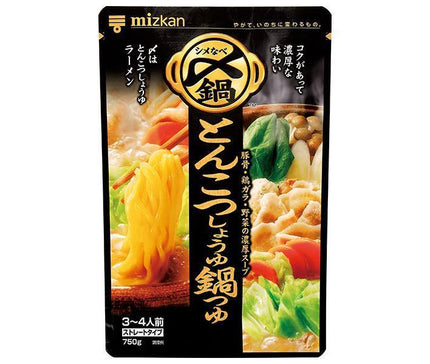 Mitsukan Délicieuse Sauce Soja Tonkotsu Nabe Tsuyu Straight 750g x 12 sachets 