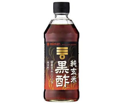 Mitsukan Pure Brown Rice Black Vinegar 500ml Bottle x 6 