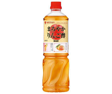 Mitsukan mellow apple cider vinegar 1L plastic bottle x 8 bottles 