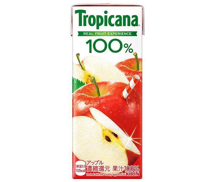 Kirin Tropicana 100% Pomme 250ml pack papier x 24 pièces