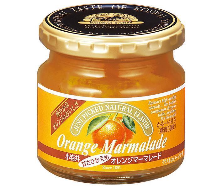 Koiwai Dairy Koiwai Marmelade d'orange moyennement douce Bouteille de 180 g x 20 pièces 