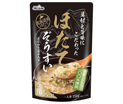 丸善食品工業 テーブルランド 具材と旨味にこだわったほたてぞうすい 250gパウチ×24(12×2)袋入