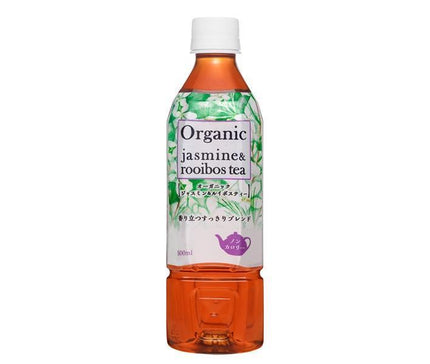 Morita (Hi-Peace) Organic Jasmine & Rooibos Tea 500ml PET Bottle x 24 