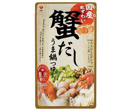 Morita (Haute Paix) Morita Crabe des neiges rouge domestique Dashi Umanabe Tsuyu Pochette de 750 g x 12 sachets