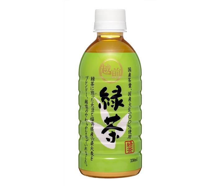 Morita (High Peace) Thé vert Echizen Bouteille en plastique de 330 ml x 24 pièces 