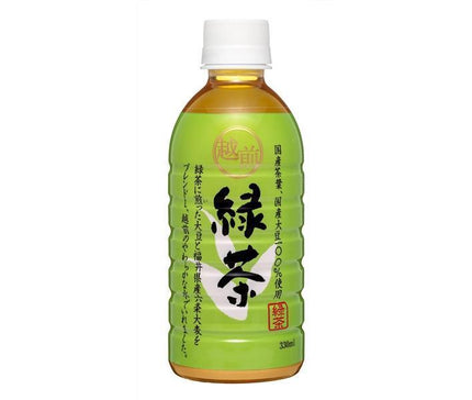 Morita (High Peace) Echizen Green Tea 330ml PET Bottle x 24 