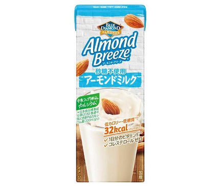 [11/25~ 10% off all products!!] Kagome Almond Breeze Sugar-free 200ml paper pack x 24 bottles