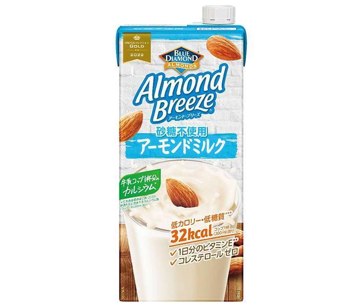 [11/25~ 10% off all products!!] Kagome Almond Breeze Sugar-free 1000ml paper pack x 6 bottles