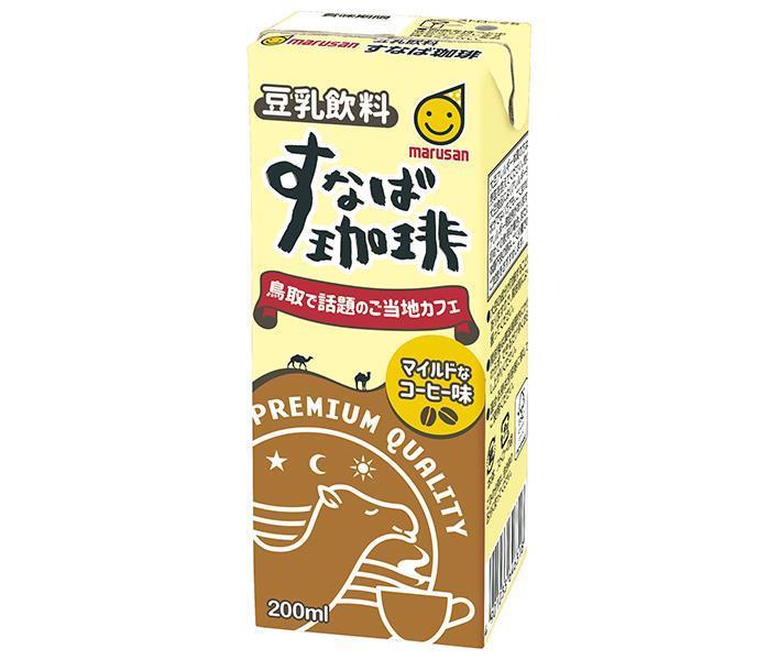 Marusanai Soy Milk Drink Sunaba Coffee 200ml Paper Pack x 24 Bottles 