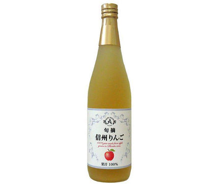 [11/25~ 10% off all products!!] Alps Shunzumi Shinshu Apple Juice 710ml bottle x 12 bottles