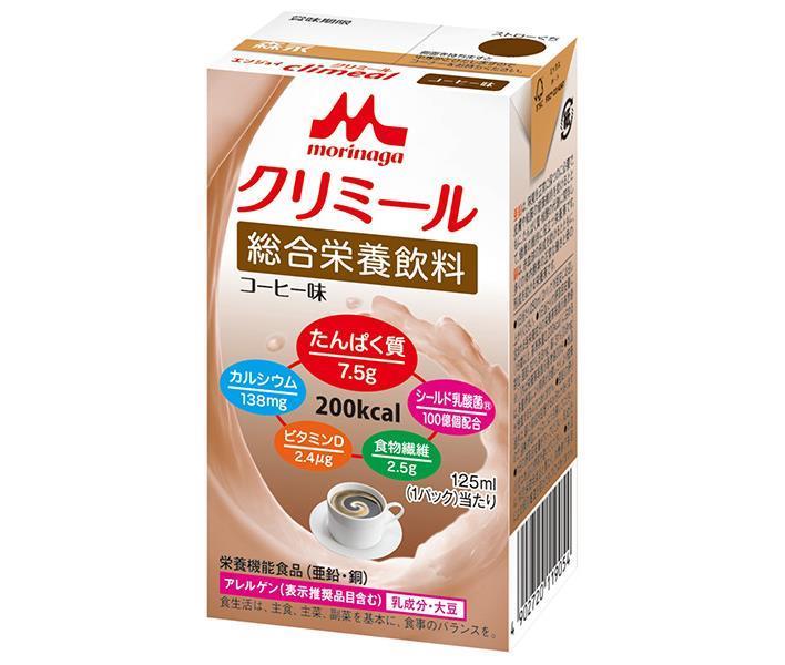 Morinaga Milk Enjoy Creamer Coffee Flavor 125ml Paper Pack x 24 