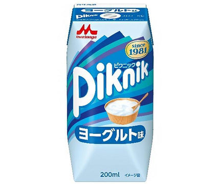 森永乳業 ピクニック ヨーグルト味(プリズマ容器) 200ml紙パック×24本入