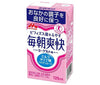 Morinaga Lait Chaque Matin Saveur De Yaourt Rafraîchissante [Aliments à Usages Sanitaires Spécifiés Assurance Spéciale] Paquet de papier de 125 ml x 24 pièces 