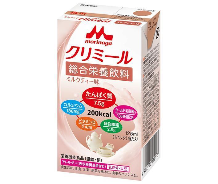 Morinaga Milk Industry Enjoy Creamer Milk Tea Flavor 125ml Paper Pack x 24 