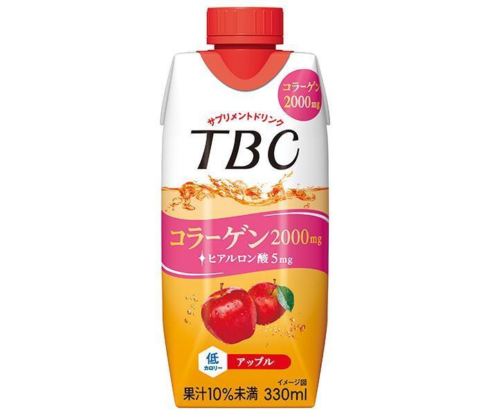 Morinaga Lait TBC Collagène Pomme 330 ml paquet papier x 12 pièces 