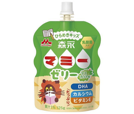 Morinaga Milk Industry Morinaga Mommy Jelly Hirameki Kids 125g pouch x 36 pieces 