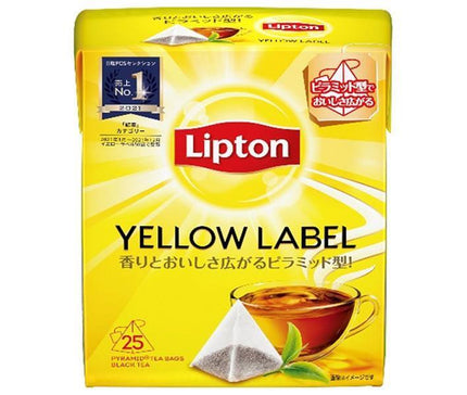 Sachets de thé Lipton Yellow Label 2g x 25 sachets x 6 boîtes 