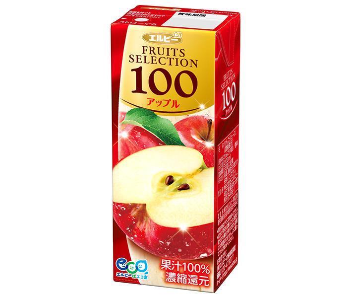 LB Fruit Selection 100% Apple 200ml paper pack x 24 bottles 