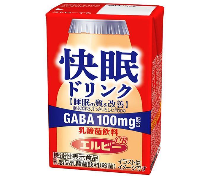 エルビー 快眠ドリンク 乳酸菌飲料 125ml紙パック×24本入