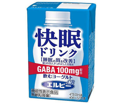 エルビー 快眠ドリンク 飲むヨーグルト 125ml紙パック×24本入