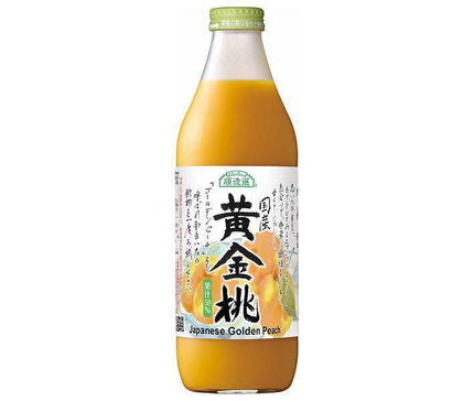 [11/25~ 10% off all products!!] Marukai Junzo Selected Japanese Golden Peach 1000ml bottle x 6 bottles