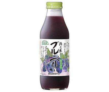 マルカイ 順造選 活き生きブルーベリー(50%) 500ml瓶×12本入【日本出荷】