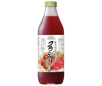 マルカイ 順造選 クランベリー 1000ml瓶×12(6×2)本入【日本出荷】