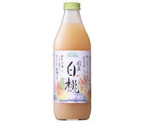 マルカイ 順造選 国産白桃 1000ml瓶×12(6×2)本入【日本出荷】