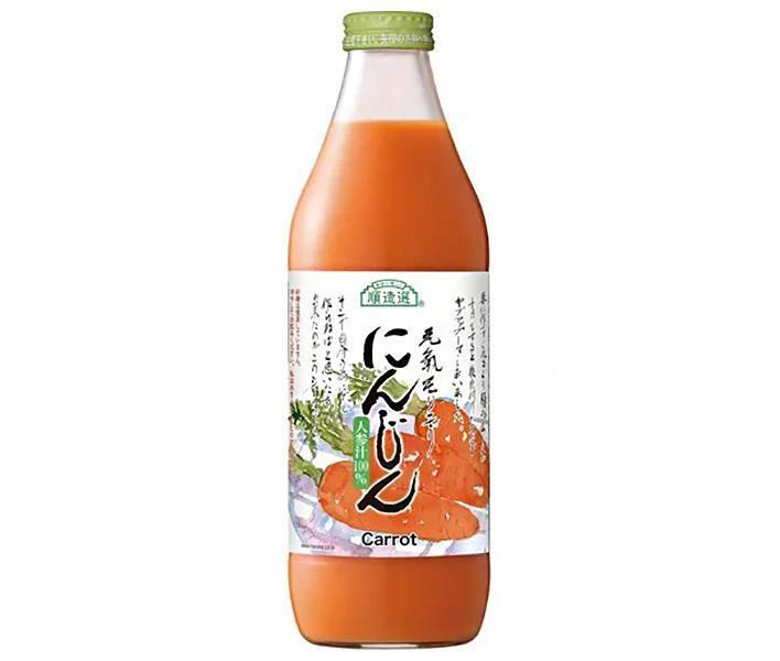 [11/25~ 10% off all products!!] Marukai Junzo Select Carrots 1000ml bottle x 12 (6 x 2) bottles