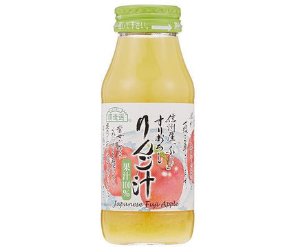 マルカイ 順造選 すりおろしりんご汁 180ml瓶×20本入