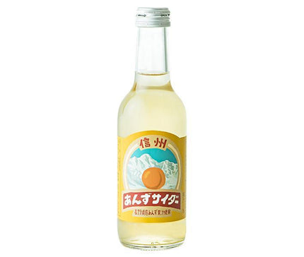 友桝飲料 信州杏サイダー 245ml瓶×24本入