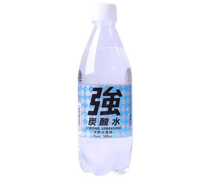 友桝飲料 強炭酸水(K) 500mlペットボトル×24本入