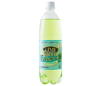 友桝飲料 ライムサワー 1Lペットボトル×15本入