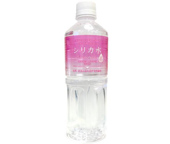 友桝飲料 シリカ水 555mlペットボトル×24本入