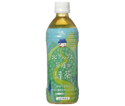 Gold Pack: Kita-Alps Chaya Green Tea, 500ml plastic bottle x 24 bottles 