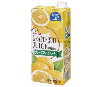 [11/25~ 10% OFF all products!!] Gold Pack Grapefruit Juice 1L paper carton x 6 bottles