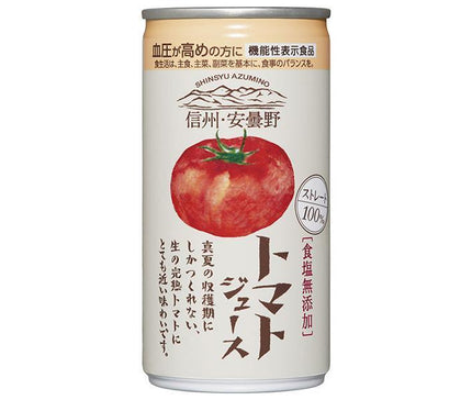 [11/25~ 10% off all products!!] Gold Pack Shinshu Azumino Tomato Juice (no salt added) 190g can x 30 cans