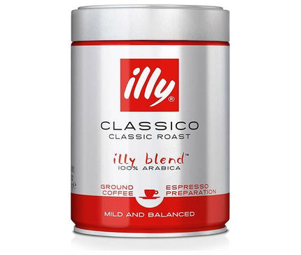 Key Coffee Illy Blend Espresso Powder, Medium Roast (Classico), 250g x 12 pieces 