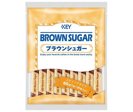 キーコーヒー ブラウンシュガー スティックタイプ (3g×20P)×30袋入