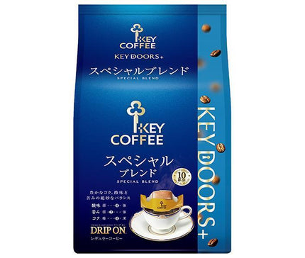 キーコーヒー KEY DOORS+ ドリップ オン スペシャルブレンド (8g×10袋)×6袋入